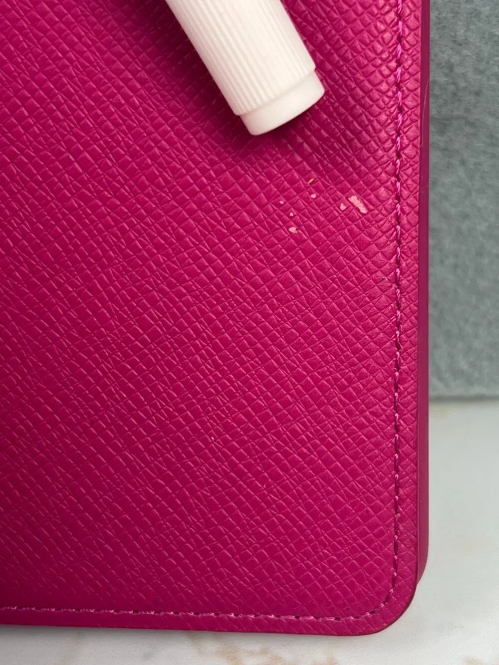 Amazon Kindle Paperwhite Hot Pink Leather Tablet Protective Case Like New